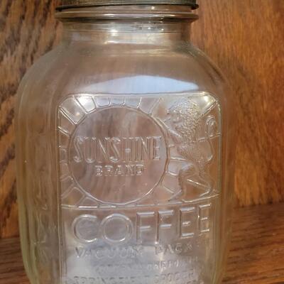 Sunshine Coffee Jar