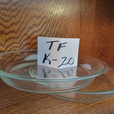 2 Pyrex Pie Dishes