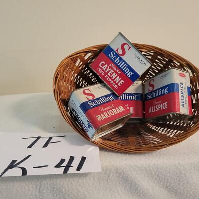 Spice Canister Lot