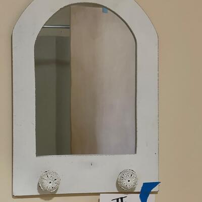Shabby Chic Wooden Mirror