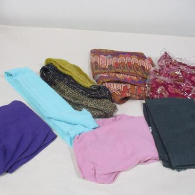 Cashmere Cotton Polyester Scarves