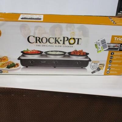 3 Quart Crock Pot Slow Cooker