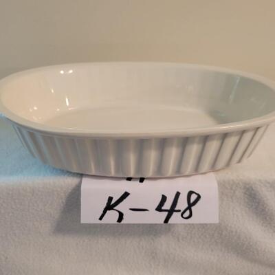 White Colored Bakeware