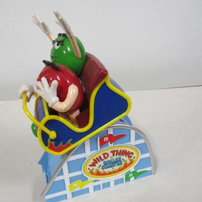 M&M's Candy Dispenser Wild Things Roller Coaster Limited Edition 1 of 2