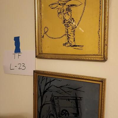 Two 8x10 art