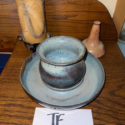 Hand made pottery lot