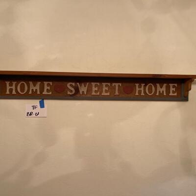 Home sweet home shelf