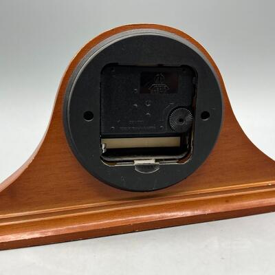 Battery Operated Wood Mantle Clock