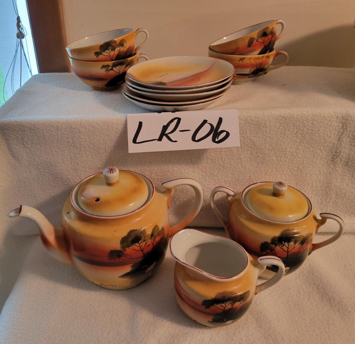 Vintage Japanese Tea Service lot