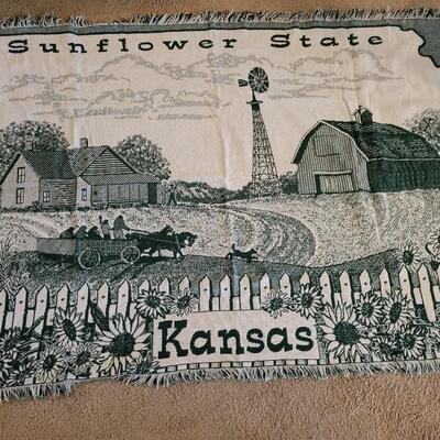 Kansas Sunflower State Throw