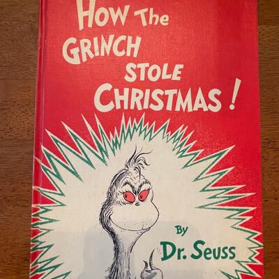 1957 1st edition How the Grinch Stole Christmas