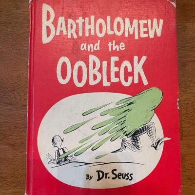 Dr. Suess 1949 1st edition Bartholomew and the Oobleck