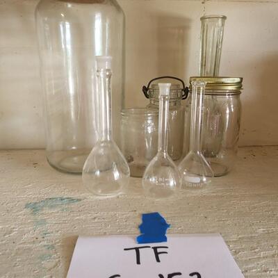 Jars and beakers