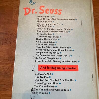 Dr. Seuss 1955 1st edition On Beyond Zebra