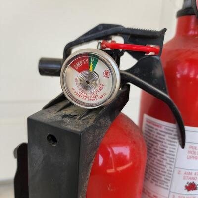 Fire extinguishers