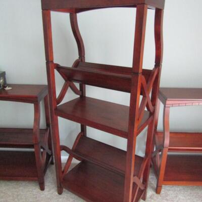 Five Tier 'V' Shaped Bookshelf from Pier 1 Imports