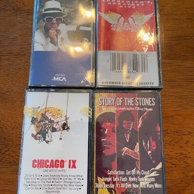 Sealed New Old Stock cassette tapes