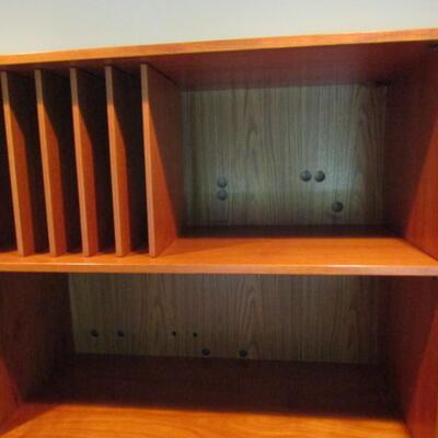 Bookshelf with Dividers