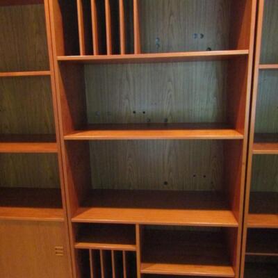 Bookshelf with Dividers
