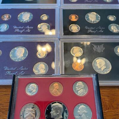 7 Proof Coin Lot