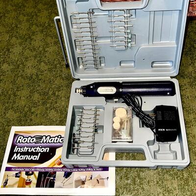 LOT 171  RECHARGEABLE ROTO MATIC DRILL SET CARRY CASE