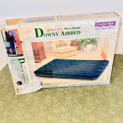 LOT 172  NEW IN BOX QUEEN SIZE WAVE BEAM DOWNY AIRBED