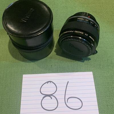 Vivitar Macrofocusing Teleconverter Lens
