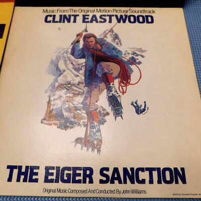 4 Vintage Rare Clint Eastwood Movie Soundtrack Albums Records Clean/Near Mint Vinyl