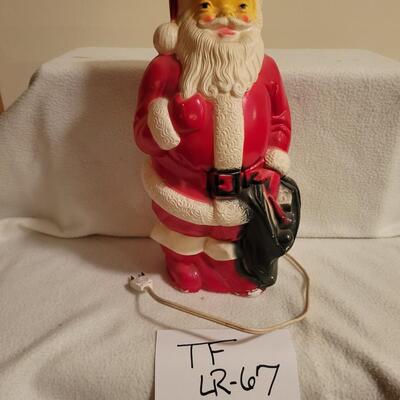 Santa Blow Mold Decor