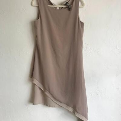 Marla Wynne Asymmetric Sleeveless Dress Size S