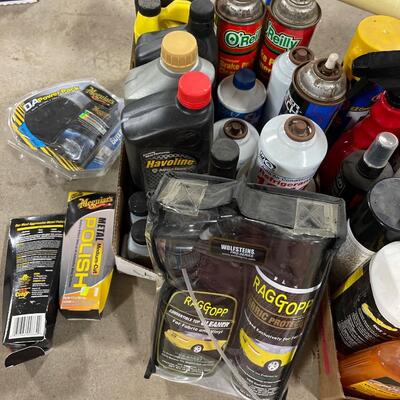 S25-Car cleaners, polishes, oils, solvents etc