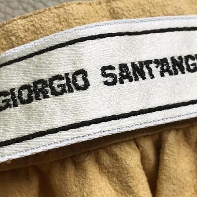 Vintage Giorgio Sant Angelo 2-piece Hippy Suede, Size 6