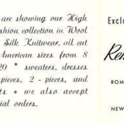 Vintage Renata Boutique Roma Size 8