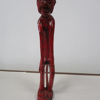 Carved Wood Figurine
