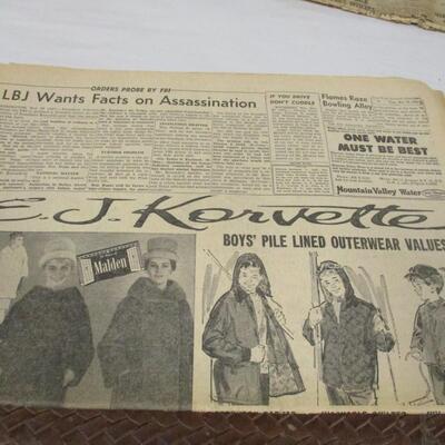 Newspaper Memorabilia