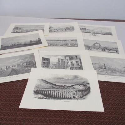 Royal Pavilion Art Gallery And Museums Old Brighton Set Of 10 Prints