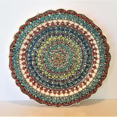 Lot #40  Antalya Decorative Round Platter