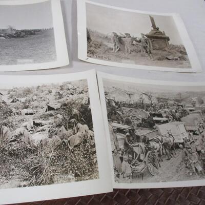 Approx 170 Black & White Photos 1918 France Signal Corps USA