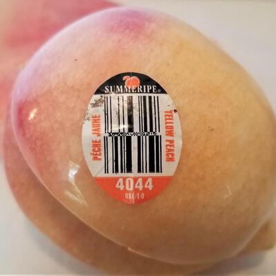 Lot #50  Lot of vintage Marble Fruit - six pieces