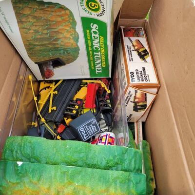 Model Train and RC Track Components Lots