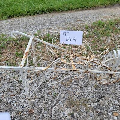 Wire Wheelbarrow Garden Planter
