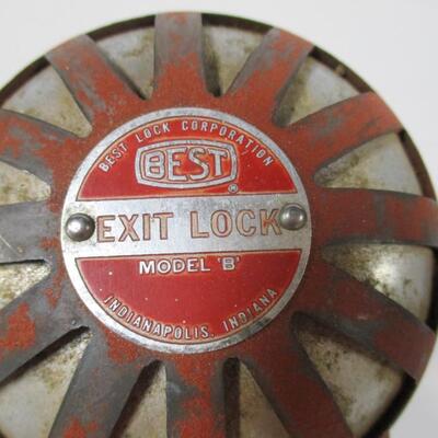 Best Lock Corporation Exit Lock Model "B"