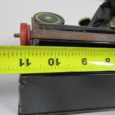 Vintage Marx De-Luxe Dial Tin Toy, Typewriter, Graphics, Pressed Steel