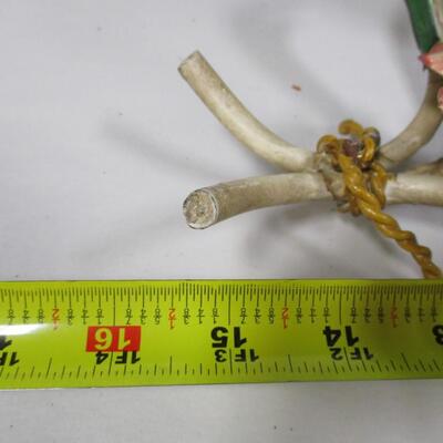 Metal Flower Candle Holder