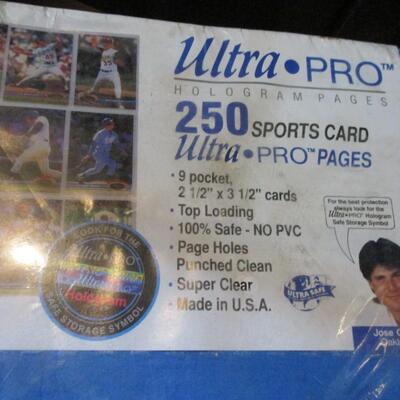 Ultra Pro Sports Card Pages