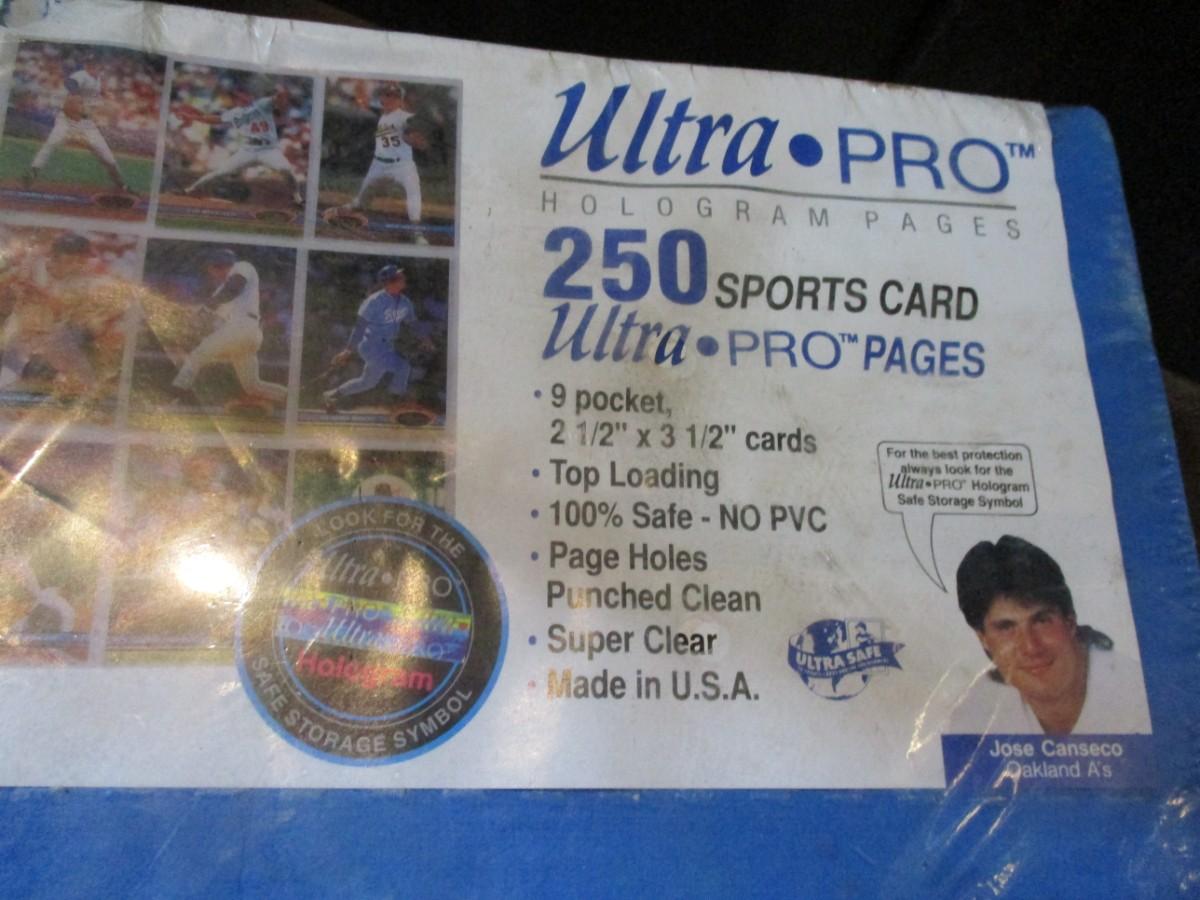 Ultra Pro Sports Card Pages