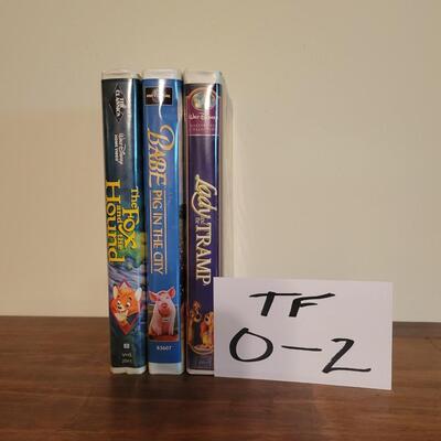 DISNEY VHS LOT