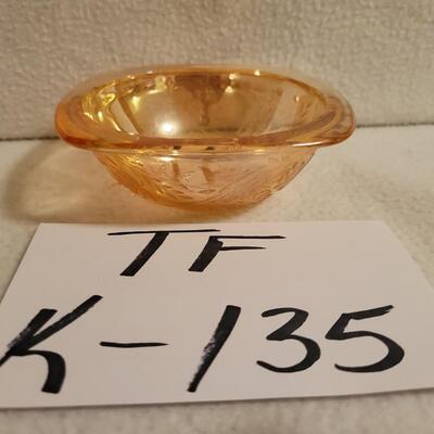 Orange Depression  Glass