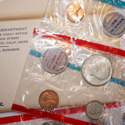 DEPARTMENT OF TREASURY 1969  & 1970 UC COIN SETS