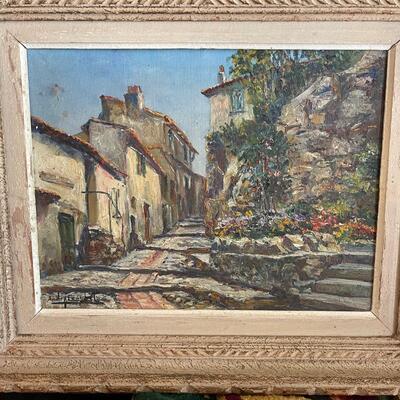 Andre Couchet Oil on canvas / original -signed